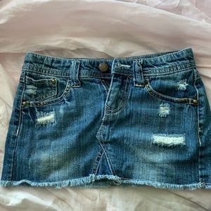 Girls denim skirt